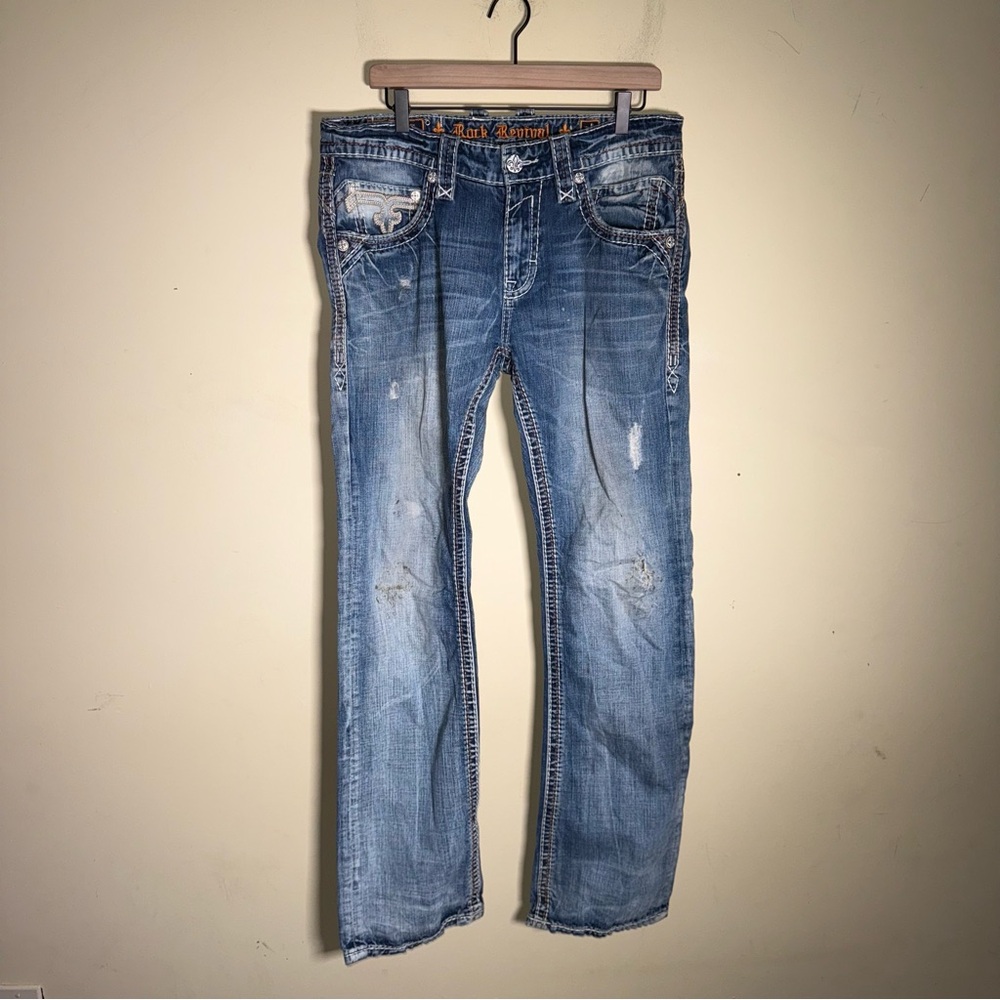 Rock Revival Blue Boot Cut Jeans